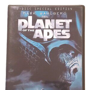 “Planet of the Apes” (2001) – 2-Disc Special Edition DVD (Mark Wahlberg)